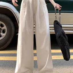 DressBerry Women Wide Leg High-Rise Jeans-picture-30