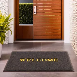 Kuber Industries Pack of 4 Brown Rubber Doormats image 5