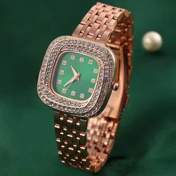 HAUTE SAUCE by Campus Sutra Women Embellished Dial & Stainless Steel Straps Analogue Watch SS25_HSWC1327-picture-33