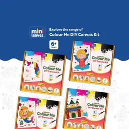 Mini Leaves Colour Mermaid DIY Craft Art Paint Kit image 3