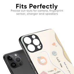 QRIOH Conversational Printed iPhone 17 Pro Max Back Case Mobile Accessories image 3