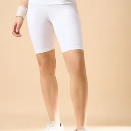 COLOR CAPITAL Pack Of 4 Solid Above Knee Gym Tights image 4