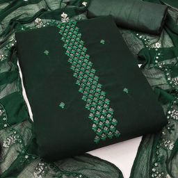 Maroosh Embellished Unstitched Dress Material-picture-5