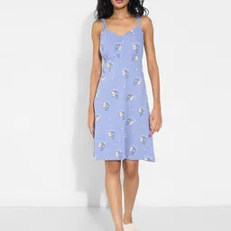 Dreamz by Pantaloons Printed Nightdress image 2