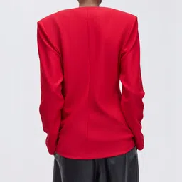 H&M Collarless Hourglass Blazer image 2