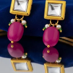 KYOOT JEWELS Geometric Drop Earrings-picture-26