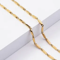Roadster Gold-Plated Stainless Steel Minimal Necklace-picture-53
