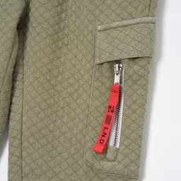 Angel & Rocket Boys Green Track Pants image 3