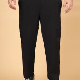plusS Men Regular Fit Slip-On Track Pant-image-40
