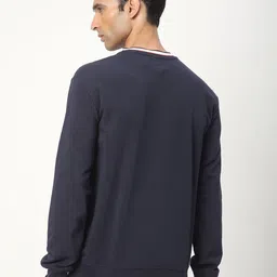 R&B Men Typography Printed Round Neck Long Sleeves Sweatshirt image 5