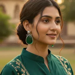 MODE & MINIMAL Teardrop Shaped Drop Earrings-picture-30