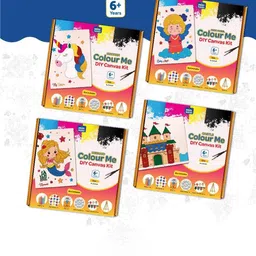 Mini Leaves Colour Baby DIY Craft Art Paint Kit image 2