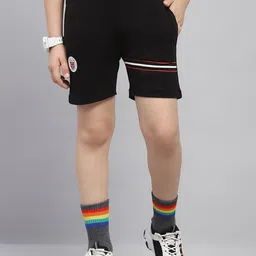 Monte Carlo Boys Printed Regular Fit Mid-Rise Shorts-picture-27