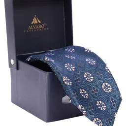Alvaro Castagnino Men Woven Design Broad Tie image 4