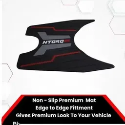 sanaacreations PJ_NTORQ 125 COLOURE MAT_003 TVS Ntorq 125 Two Wheeler Mat image 4