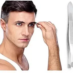 jeeny Eyebrow Plucker Tweezer Set For Men And Women, Slant Tip, Flat Tip And Pointed Tip Hair Plucker image 3