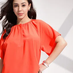 encore by INVICTUS Raglan Sleeves Regular Top-picture-16
