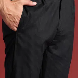 Anouk Floral Ethnic Printed Embroidered Detail Kurta with Trousers Set image 5