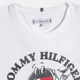 Tommy Hilfiger Girls Cotton Printed T-shirt image 4