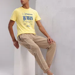 HRX by Hrithik Roshan Typography Printed Lifestyle T-shirt image 3