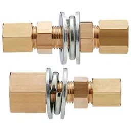 SMC DEF Series Bulkhead, 6 mm to Rc 1/4, Threaded-to-Tube Connection Style, DEF06-02-picture-32
