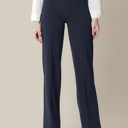 Dream Beauty Fashion Maahir Women Straight Fit High-Rise Trousers-picture-28