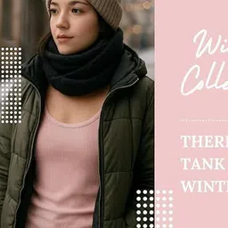 Eleg & Stilance Lightweight Stretchable Thermal Top image 5