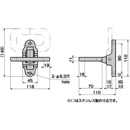 TAKIGEN Ring Step Brass Casting Chrome Plating, K-856-1-picture-35