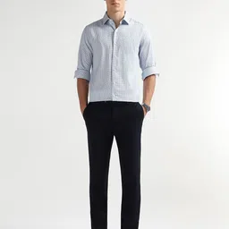 Arrow Men Geometric Printed Spread Collar Pure Cotton Formal Shirt image 5