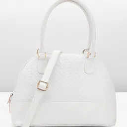 FABBHUE Textured Half Moon Handheld Bag-picture-38