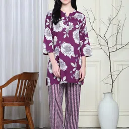 Kanvin Women Printed Night suit-picture-39