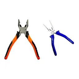 Sky Blue SBE_PLIER_COMBOS_COMBO_589 7.8 inch Stainless Steel Lineman Plier (Pack of 2)-picture-28