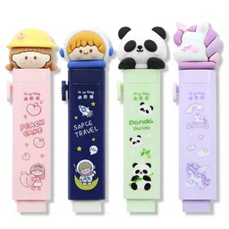 Elecart Retractable Erasers for Kids Cute Kawaii Erasers with Replaceable Rubber Core | Smudge-Free Fancy Erasers for Students, School Supplies, Fun Stationery Set, Birthday Return Gifts (4-Pack)-image-39