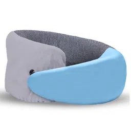 Billebon Cool Gel Travel Neck Pillow with Magnetic Fabric, Luxury Support , Washable Cover - Grey-picture-18