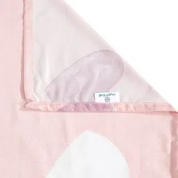 KLOTTHE Pink & Orange Abstract Printed 300 TC Fitted King Bedsheet Set 2.50 m x 2.25 m image 5