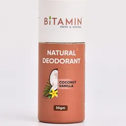 Bitamin Naturals Pvt Coconut Vanilla Natural Deodorant- 30 g-picture-15
