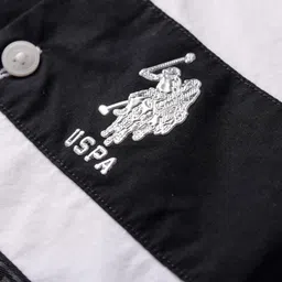 us polo assn US Polo AssnCotton Knit Full Sleeves Blocked Shirt - White image 5