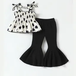 2-Pc Polka Dot Bell Pant Set-image-47