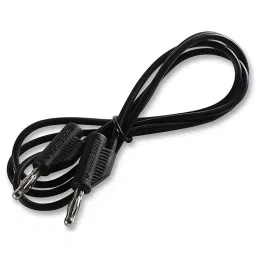 MULTICOMP PRO Banana Test Leads TEST LEAD, BLK, 1M, 15V, 4A, JR9235-1M BLACK-picture-40
