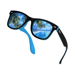 Dervin Unisex Wayfarer Sunglasses with Polarised and UV Protected DRVNS1040 image 2