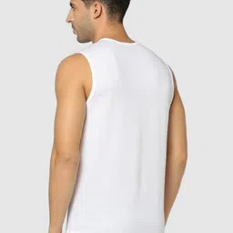 Performax Men Self Design Round Neck T-shirt image 4