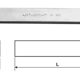 MIRANDA TOOLS M35 Rectangular Flat Toolbit Blank (Size 3 x 20 x 150 mm)-picture-34