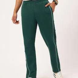 Kook N Keech Men Knit & Go Buttoned-Up Slit Track Pants image 2