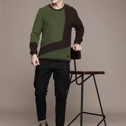 French Connection Colourblocked Pullover Sweater image 4