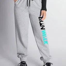 TABADTOD Women Printed Relaxed Loose Fit Joggers Trousers-image-96