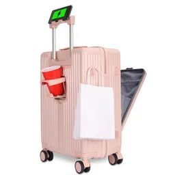 THE CLOWNFISH Textured Hard Sided Trolley Bag image 3