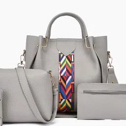 StyleCast Set Of 4 Structured Shoulder Bag image 2