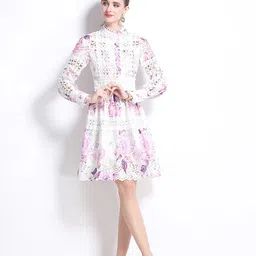 JC Collection Women Floral Printed A-Line Dress-picture-31