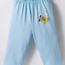 OHMS Single Jersey Knit Full Length Lounge Pant With Animal Print Pack Of 5 - Multicolour image 4