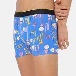 Bummer Men Printed Micro Modal Trunks Underwear Pack of 2 image 5